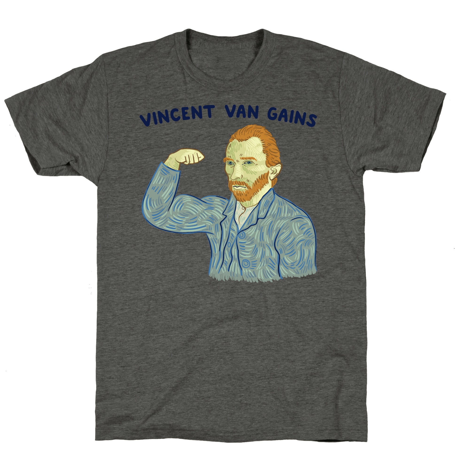 Vincent Van Gains Unisex Triblend Tee