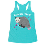 Bisexual Trash Opossum Racerback Tank