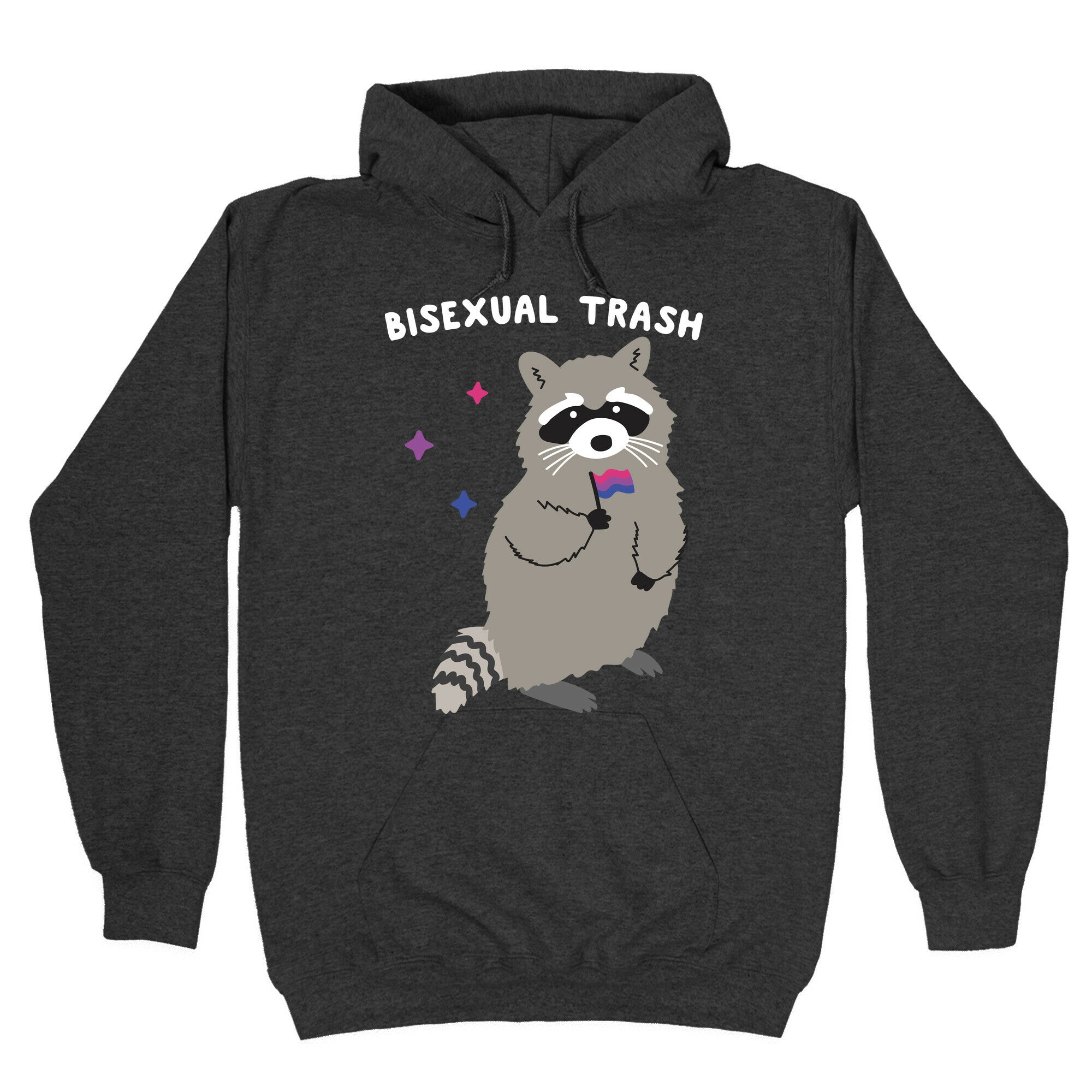 Bisexual Trash Raccoon Hoodie