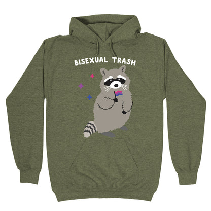 Bisexual Trash Raccoon Hoodie