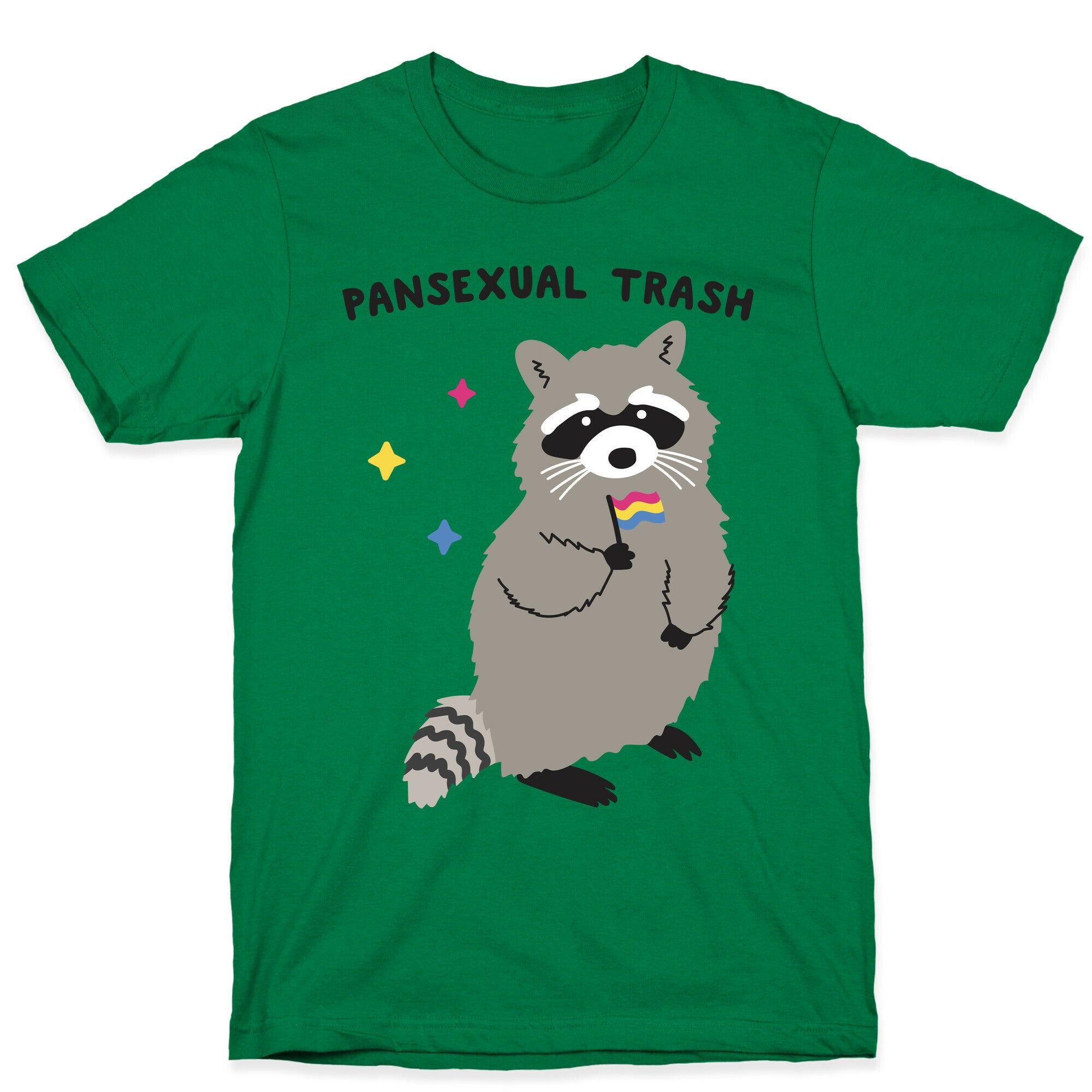 Pansexual Trash Raccoon T-Shirt