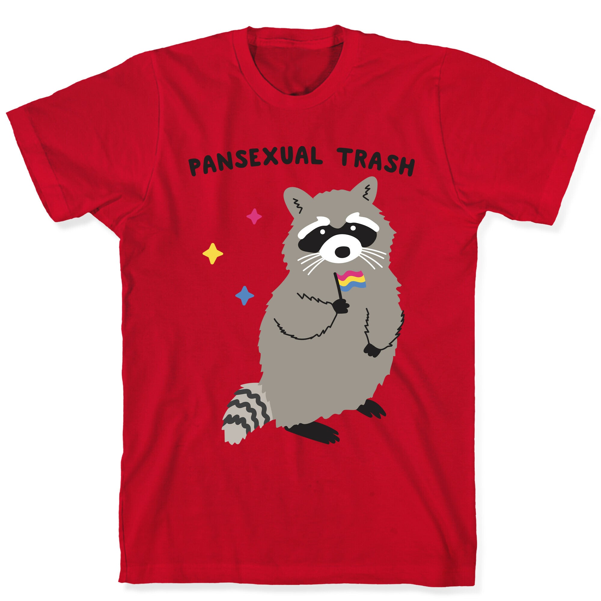 Pansexual Trash Raccoon T-Shirt