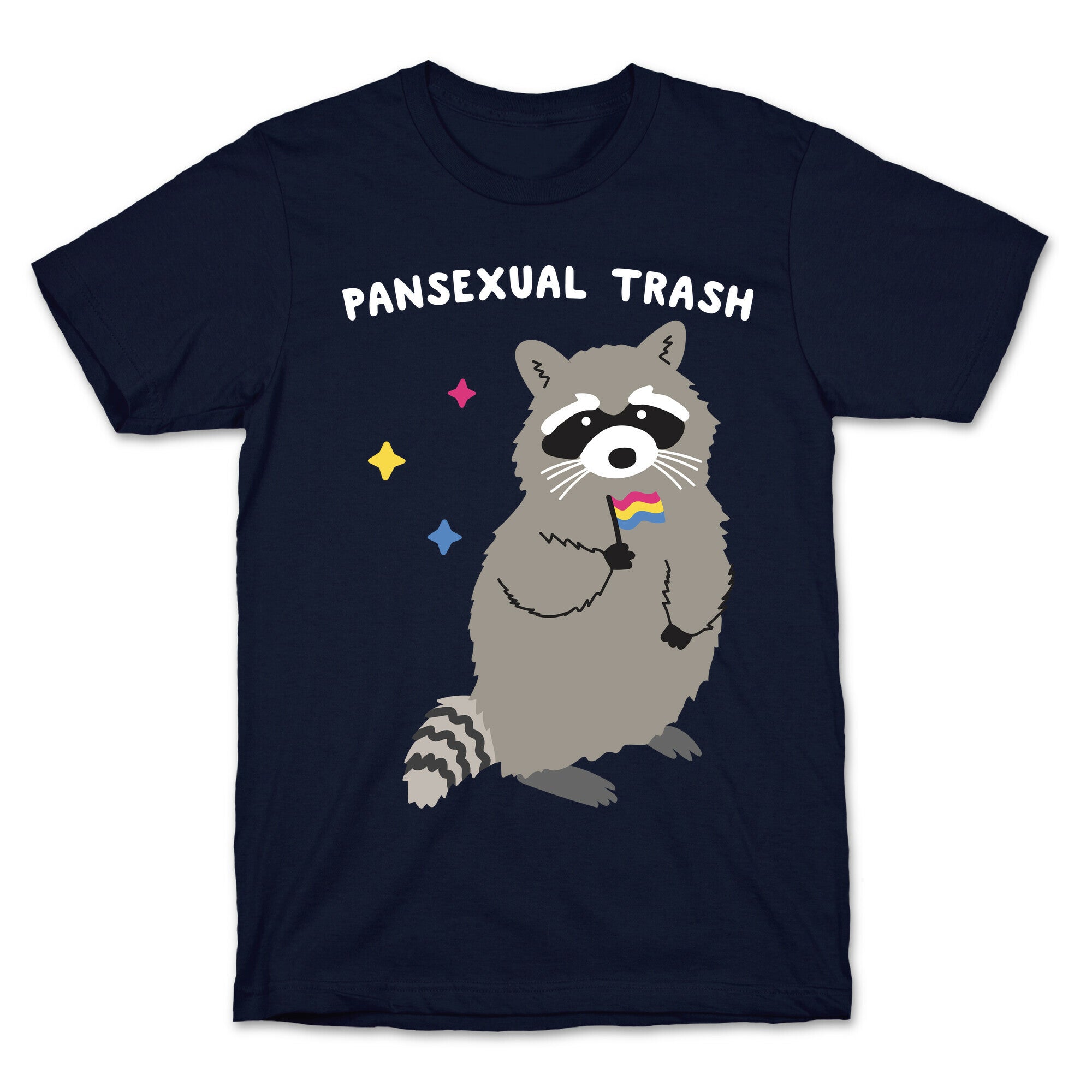 Pansexual Trash Raccoon T-Shirt