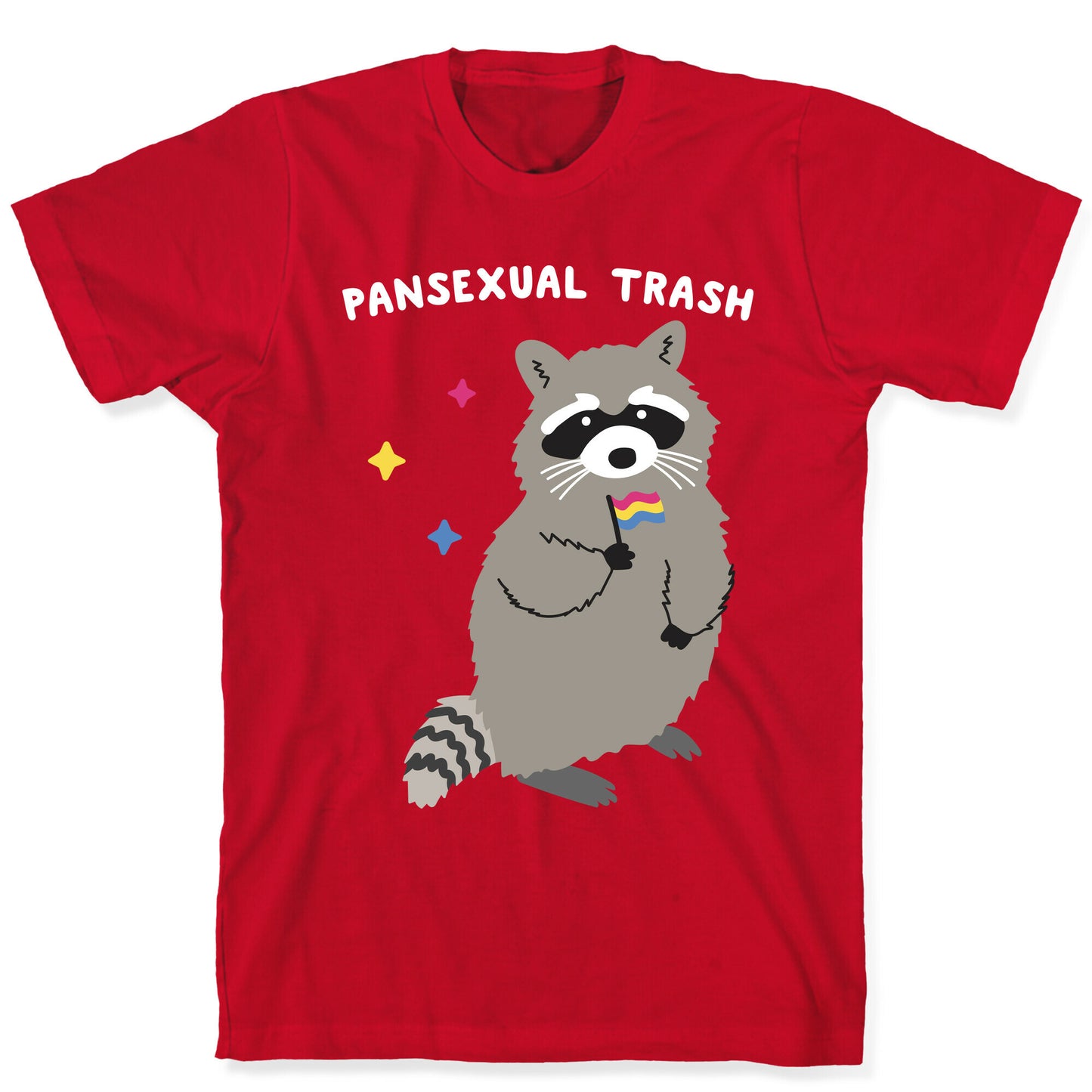 Pansexual Trash Raccoon T-Shirt