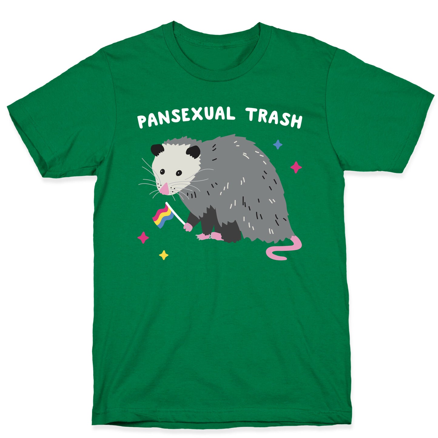 Pansexual Trash Opossum T-Shirt