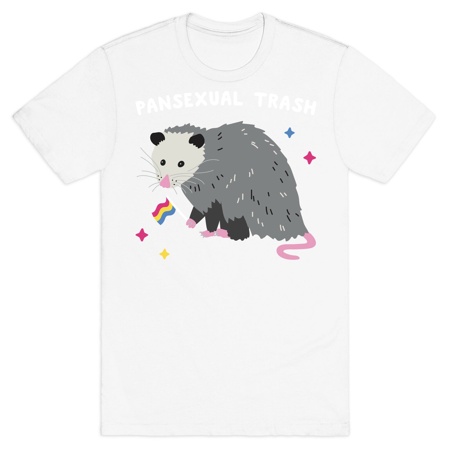 Pansexual Trash Opossum T-Shirt