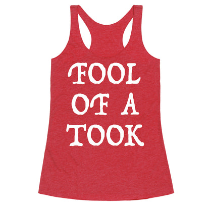 "Fool of a Took" Gandalf Quote Racerback Tank