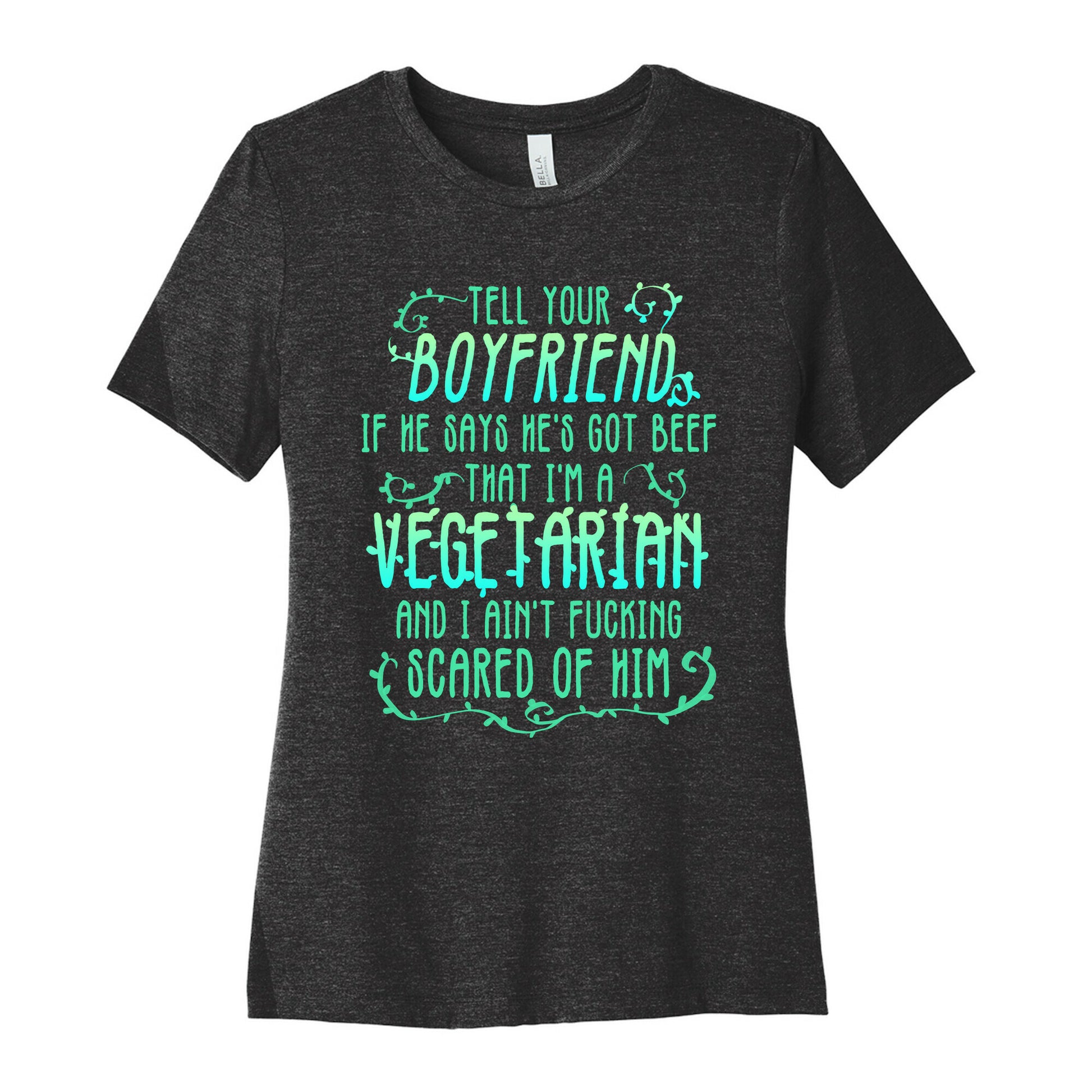 DON'T TRUST ME Lyrics Women's Cotton Tee