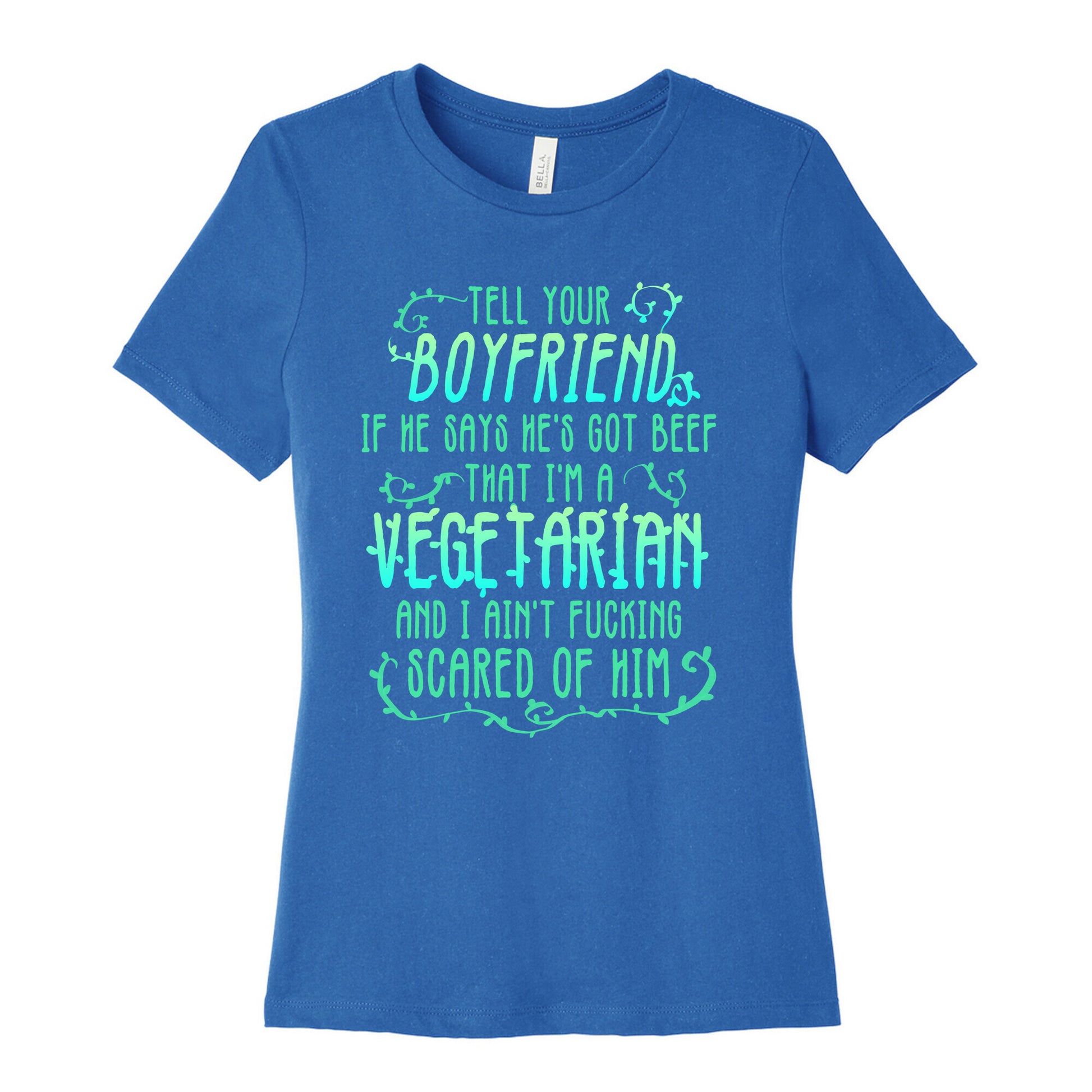 DON'T TRUST ME Lyrics Women's Cotton Tee