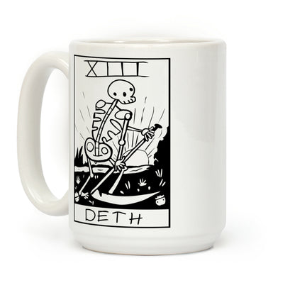 Badly Drawn Tarots: Death Coffee Mug