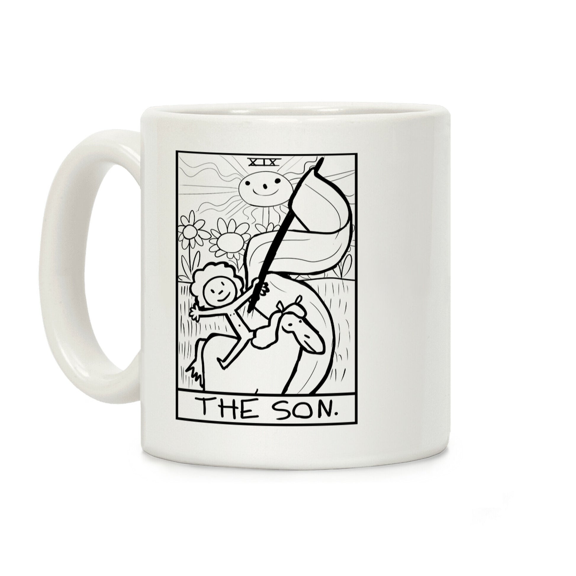 Badly Drawn Tarots: The Sun Coffee Mug