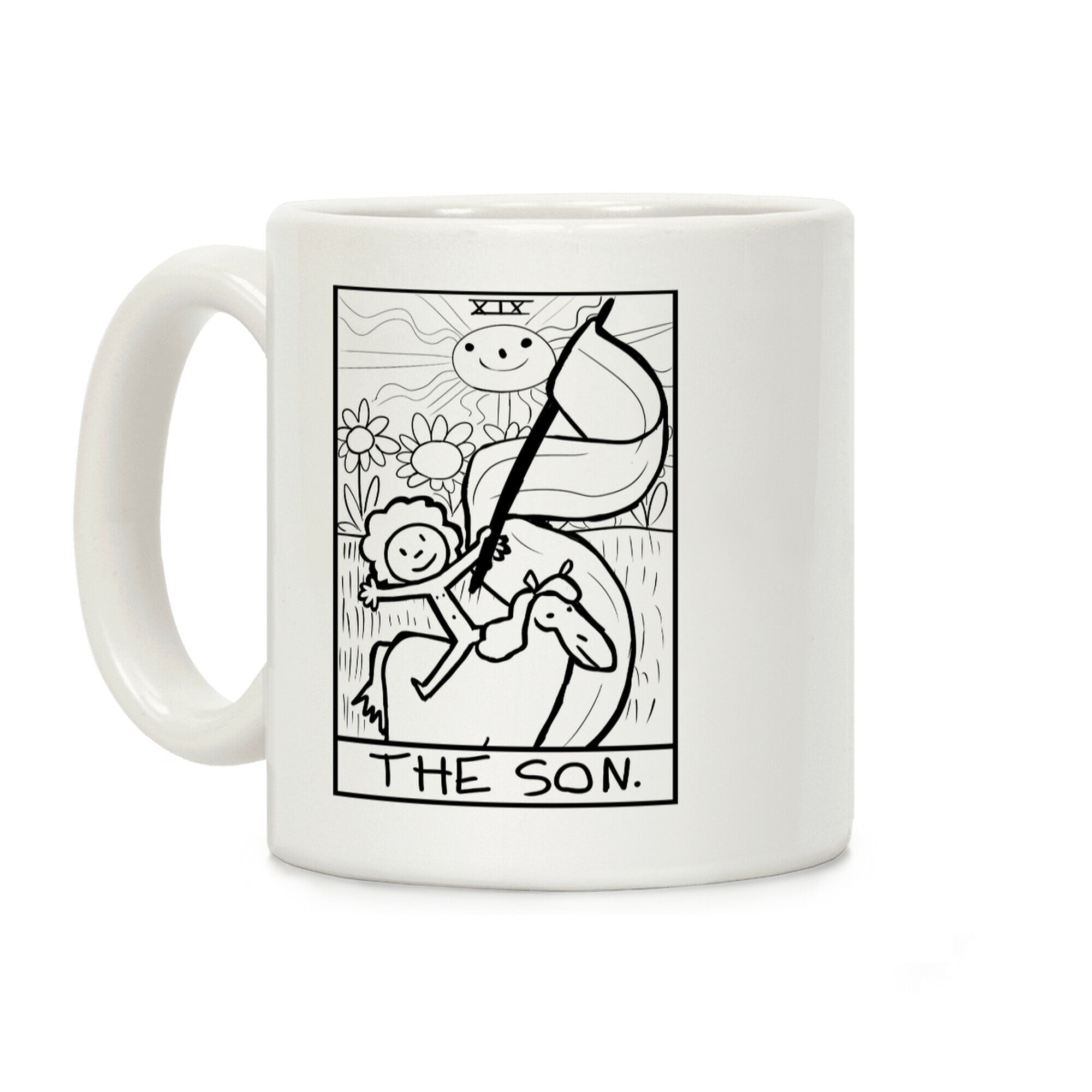 Badly Drawn Tarots: The Sun Coffee Mug