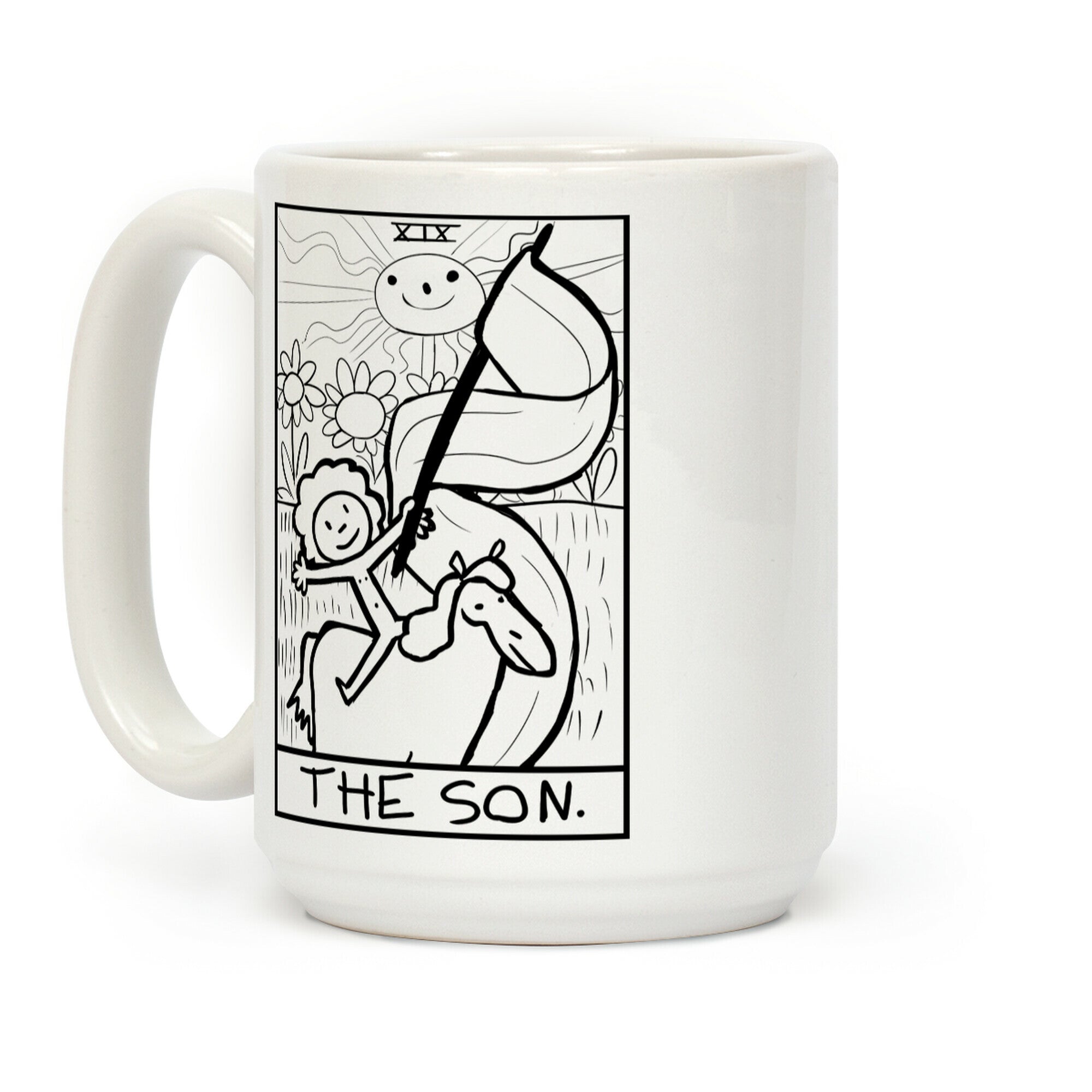 Badly Drawn Tarots: The Sun Coffee Mug