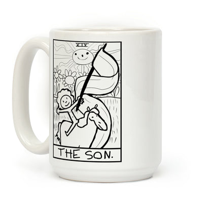 Badly Drawn Tarots: The Sun Coffee Mug