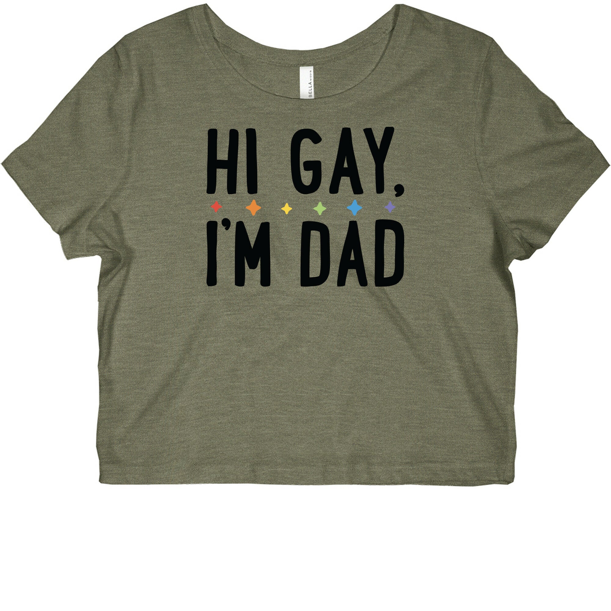 Hi Gay, I'm Dad Pair Graphic Baby Tee