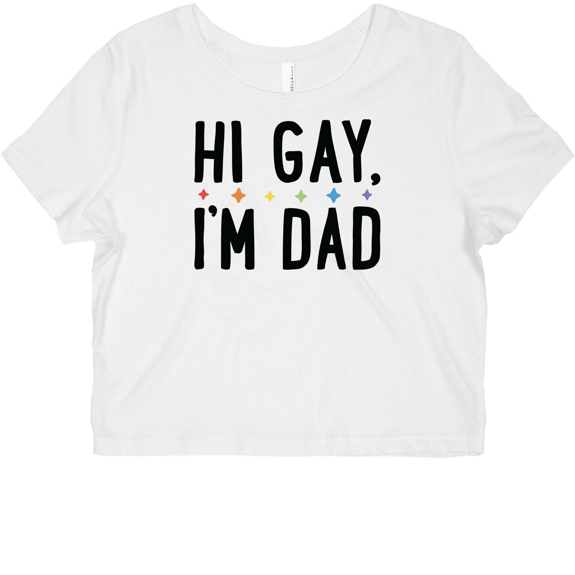 Hi Gay, I'm Dad Pair Graphic Baby Tee