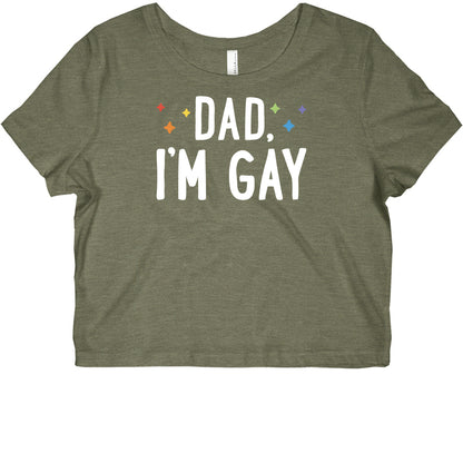 Hi Gay, I'm Dad Pair Graphic Baby Tee