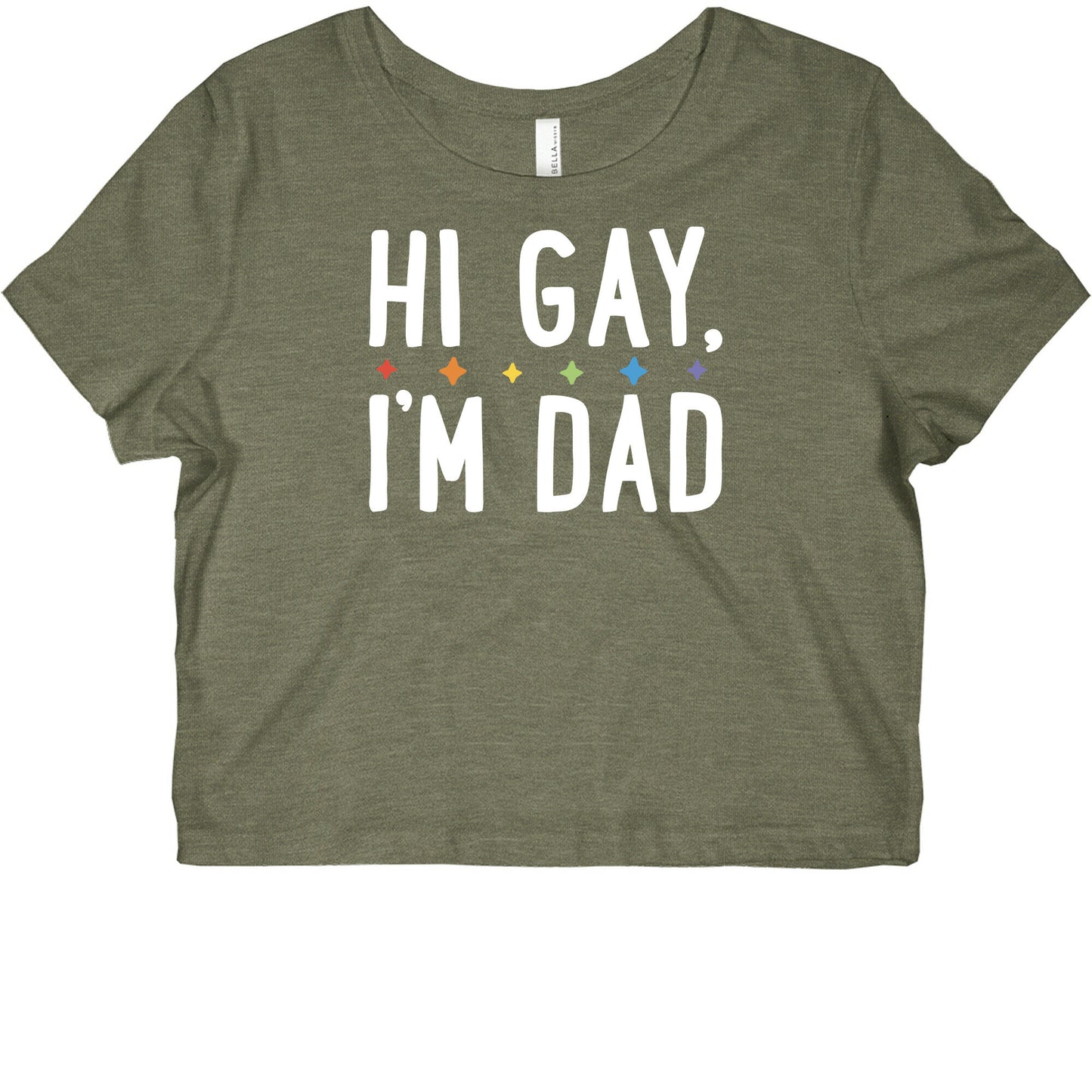 Hi Gay, I'm Dad Pair Graphic Baby Tee