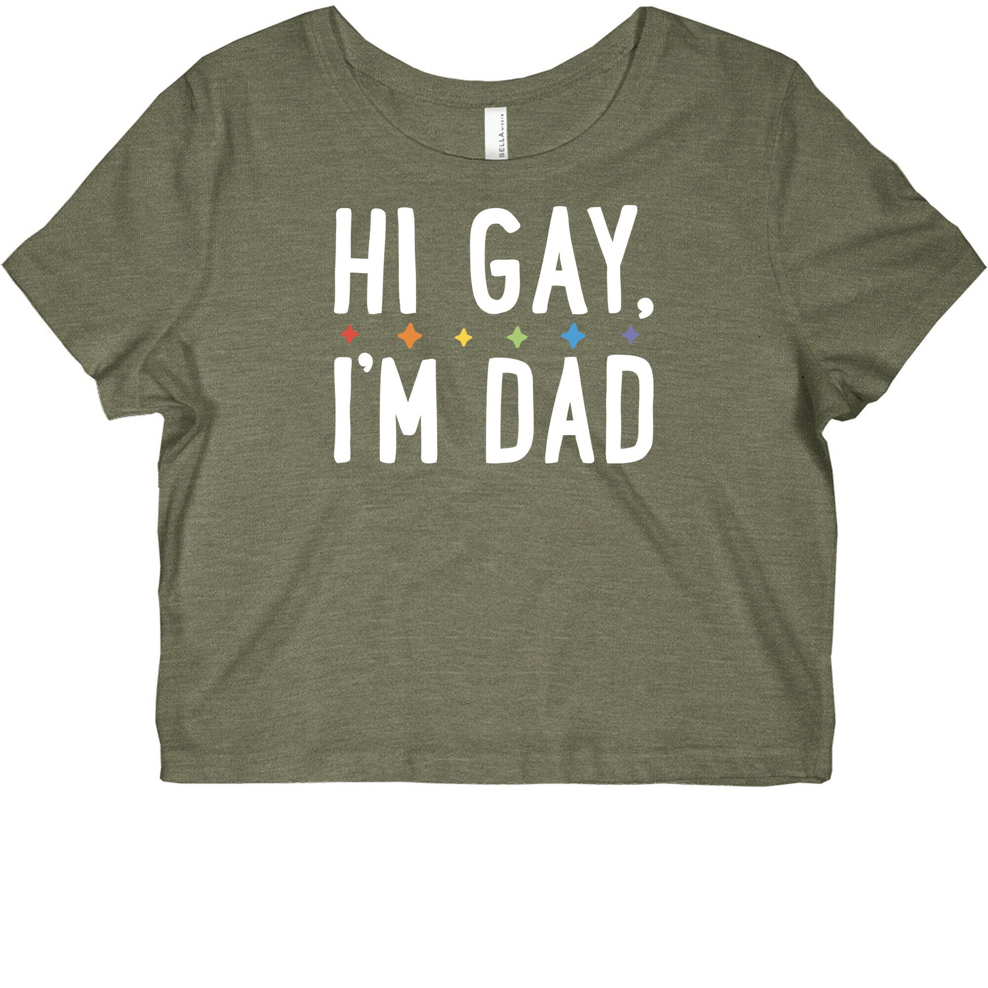 Hi Gay, I'm Dad Pair Graphic Baby Tee