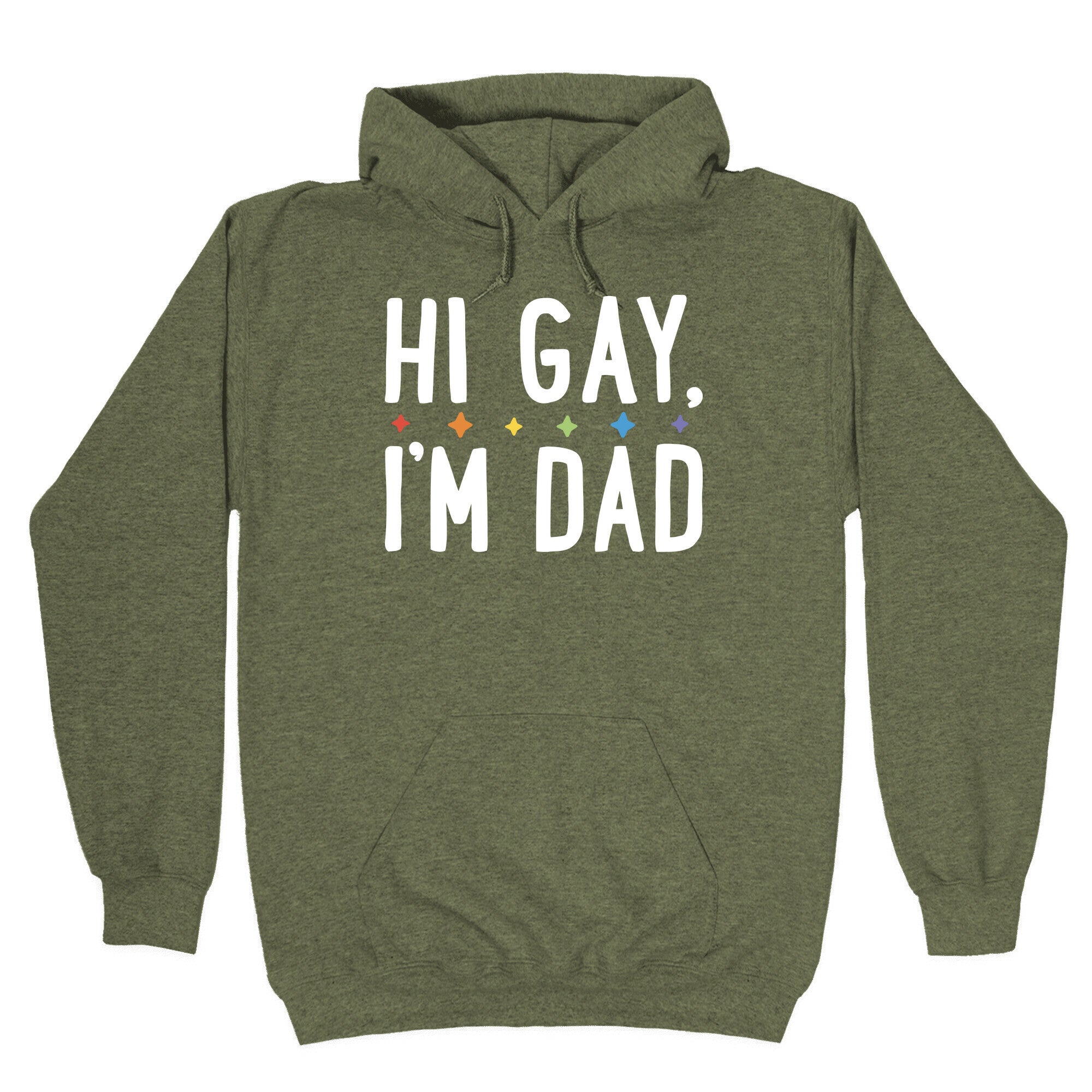 Hi Gay, I'm Dad Pair Hoodie