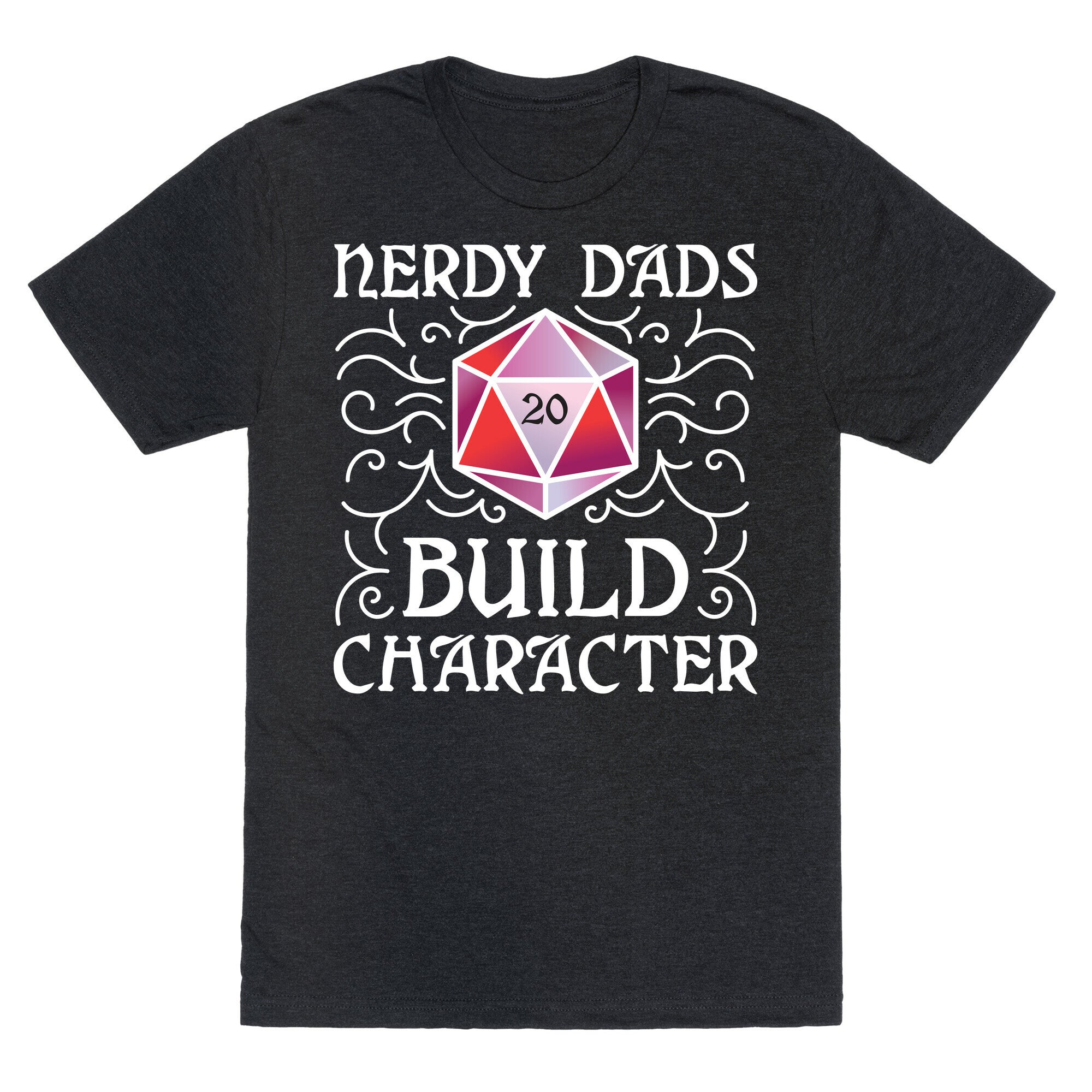 Nerdy Dads Build Character Unisex Triblend Tee