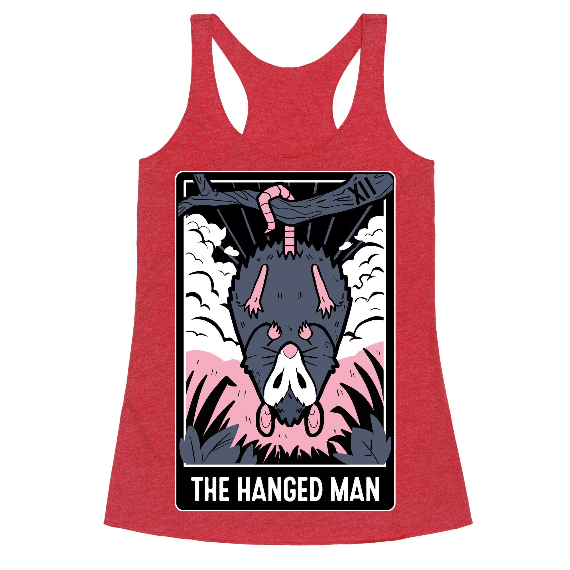 The Hanged Man Racerback Tank
