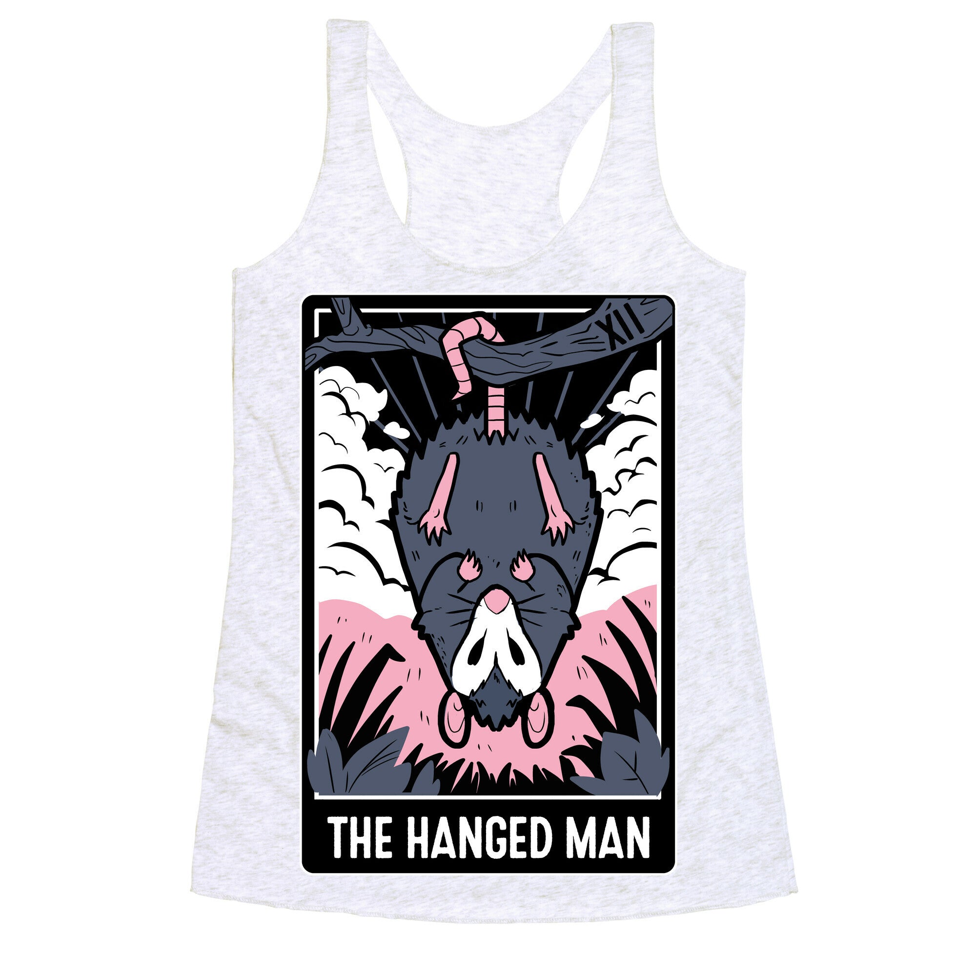 The Hanged Man Racerback Tank
