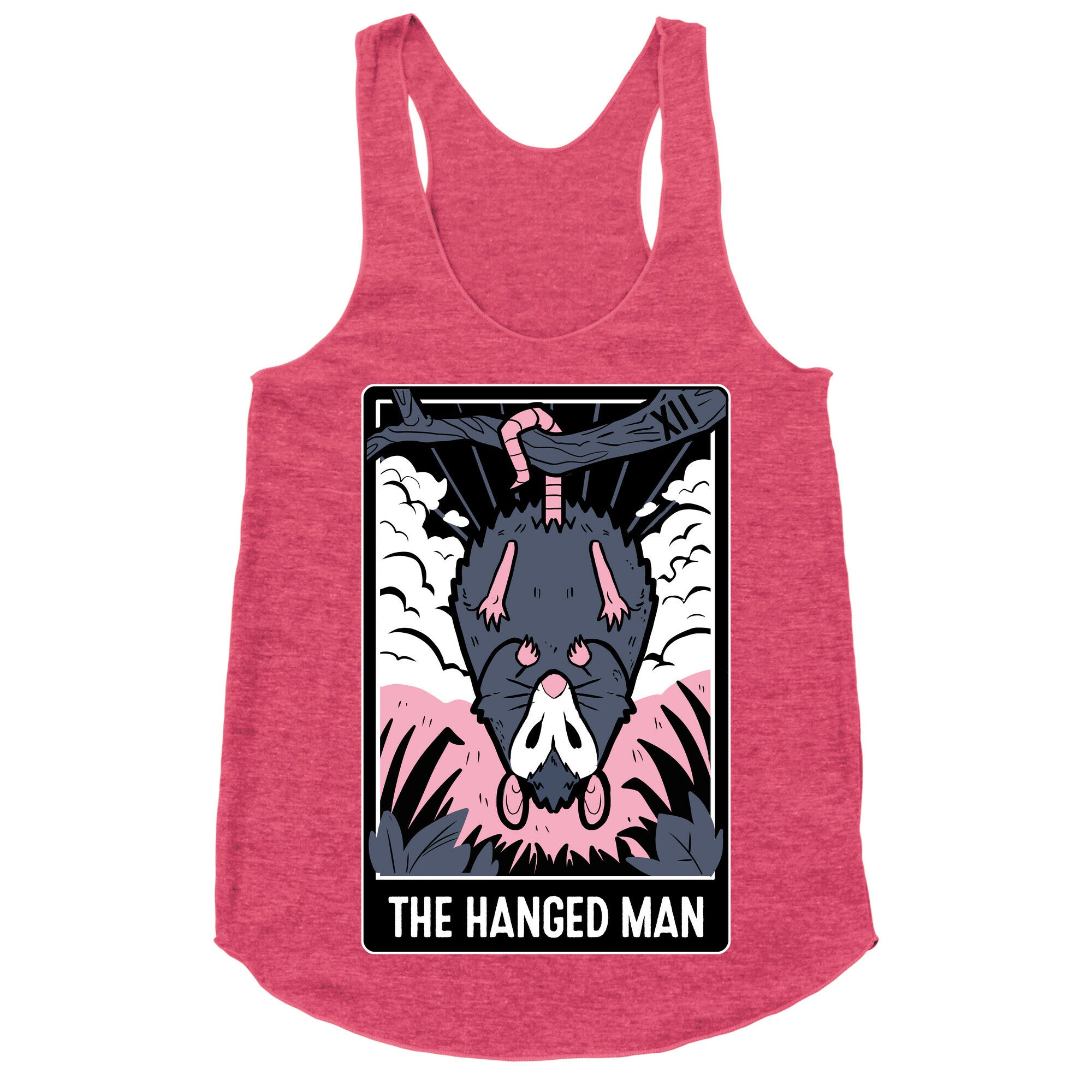 The Hanged Man Racerback Tank