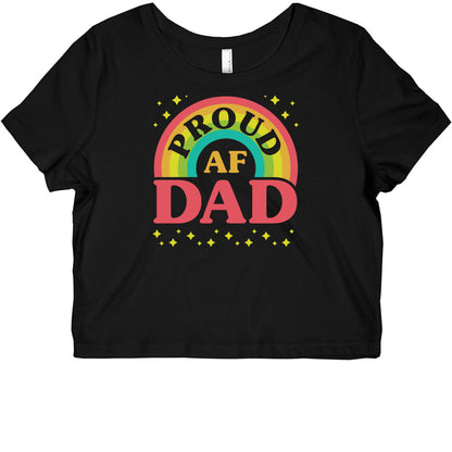 Proud AF Dad Graphic Baby Tee