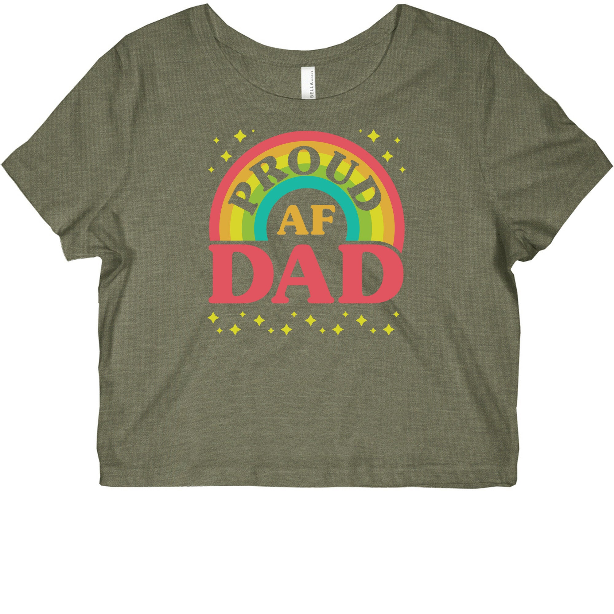 Proud AF Dad Graphic Baby Tee