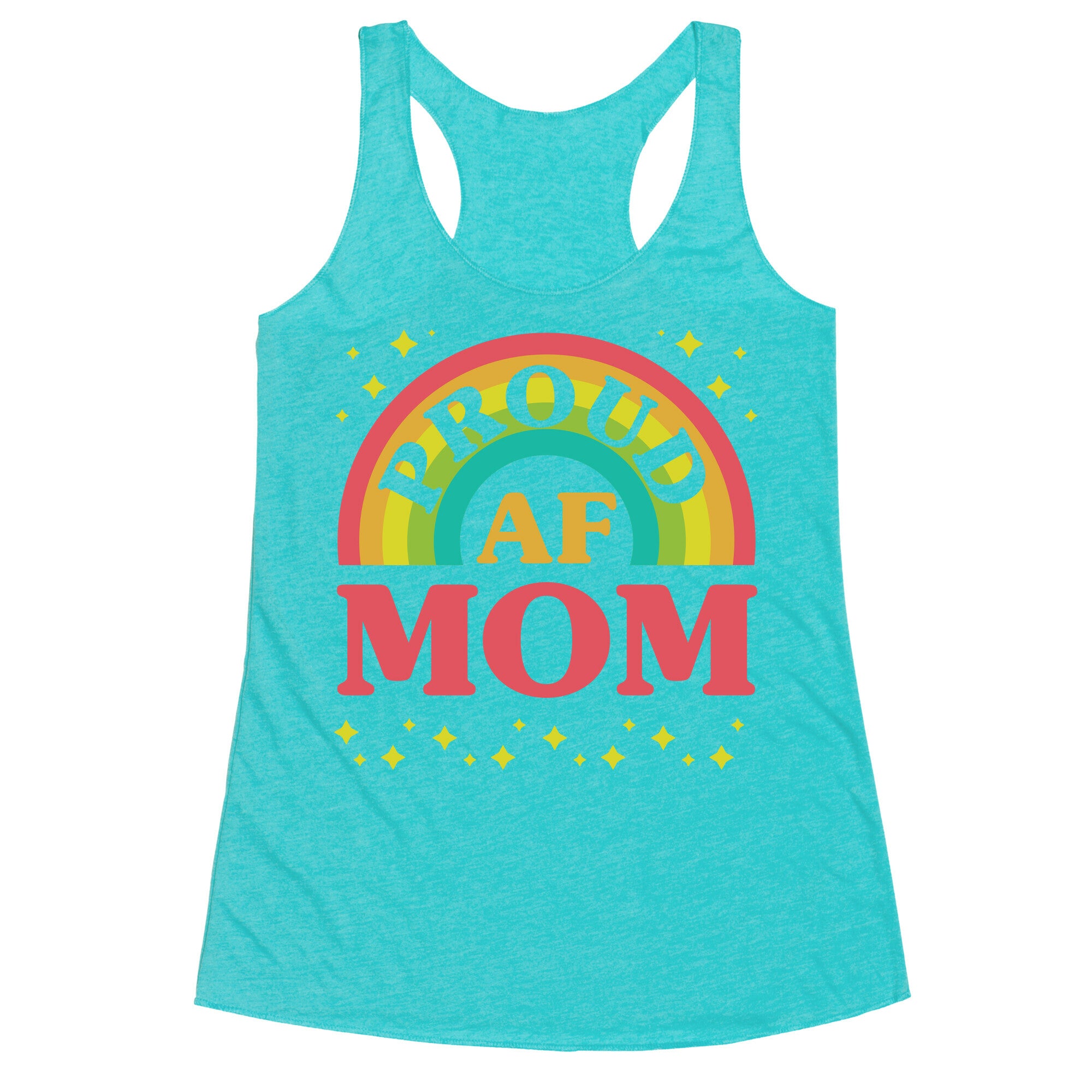 Proud AF Mom Racerback Tank