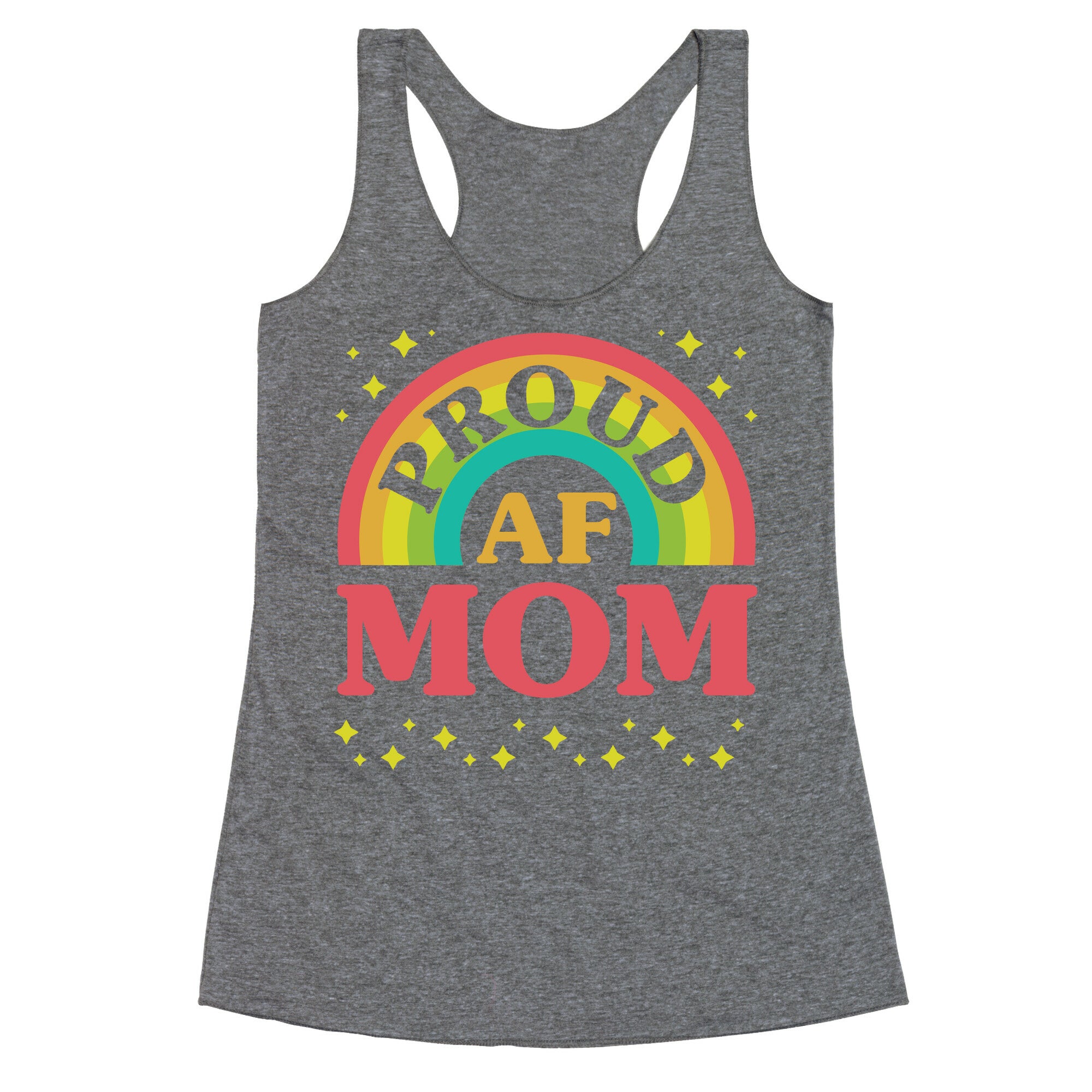Proud AF Mom Racerback Tank