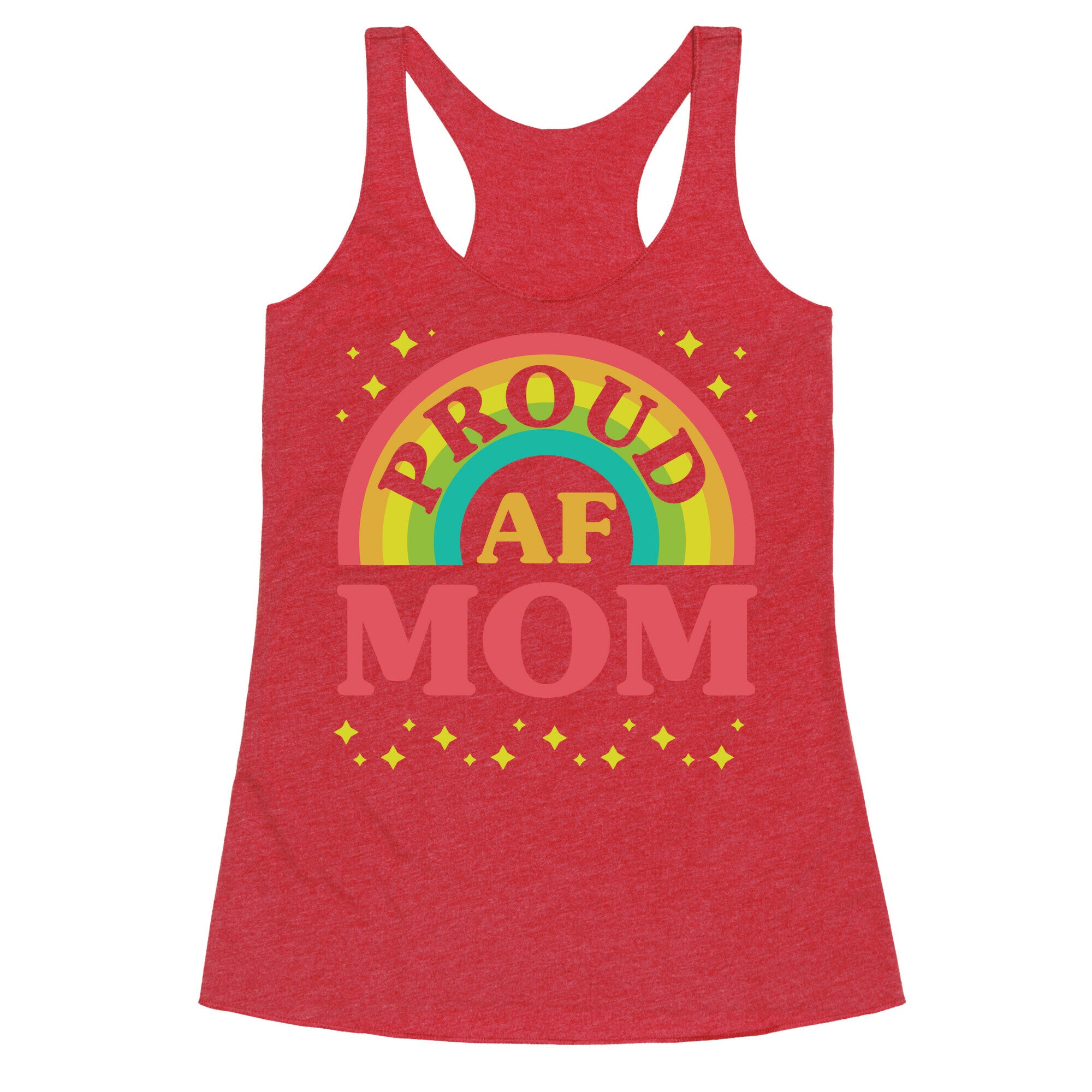 Proud AF Mom Racerback Tank