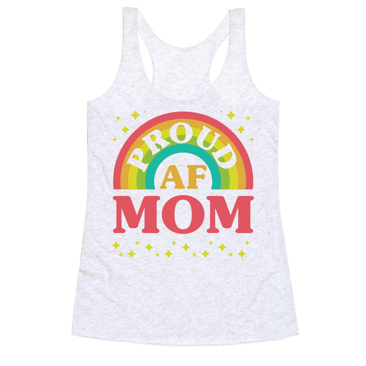 Proud AF Mom Racerback Tank