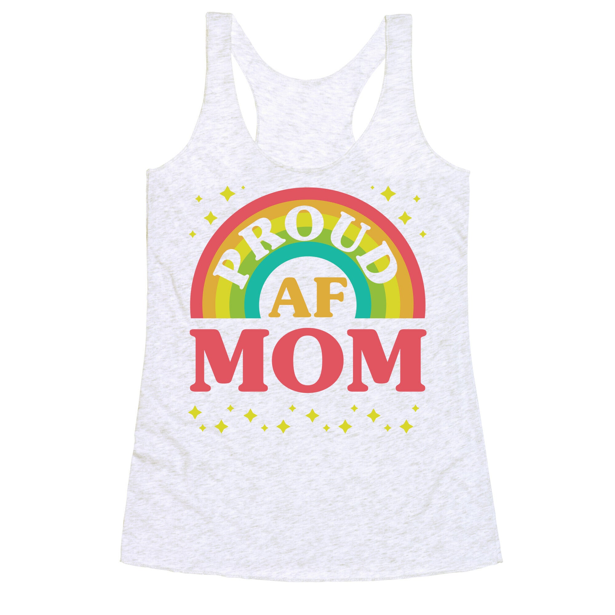 Proud AF Mom Racerback Tank