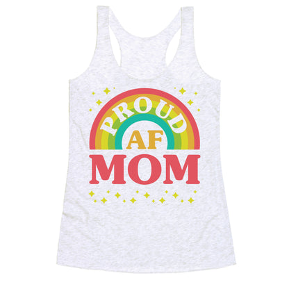Proud AF Mom Racerback Tank