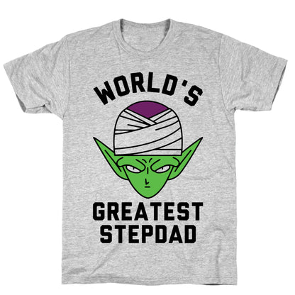 World's Greatest Stepdad Piccolo Parody T-Shirt
