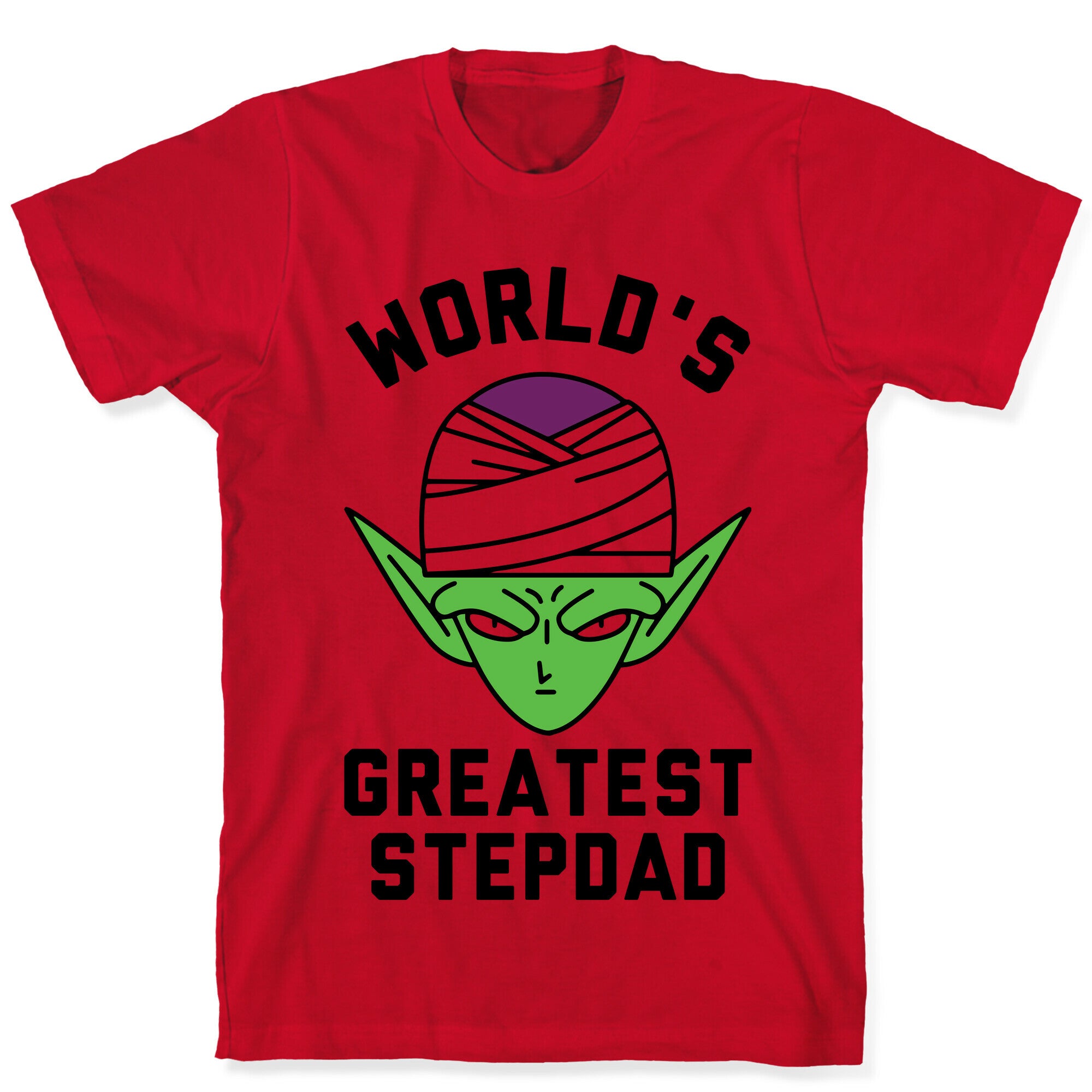 World's Greatest Stepdad Piccolo Parody T-Shirt