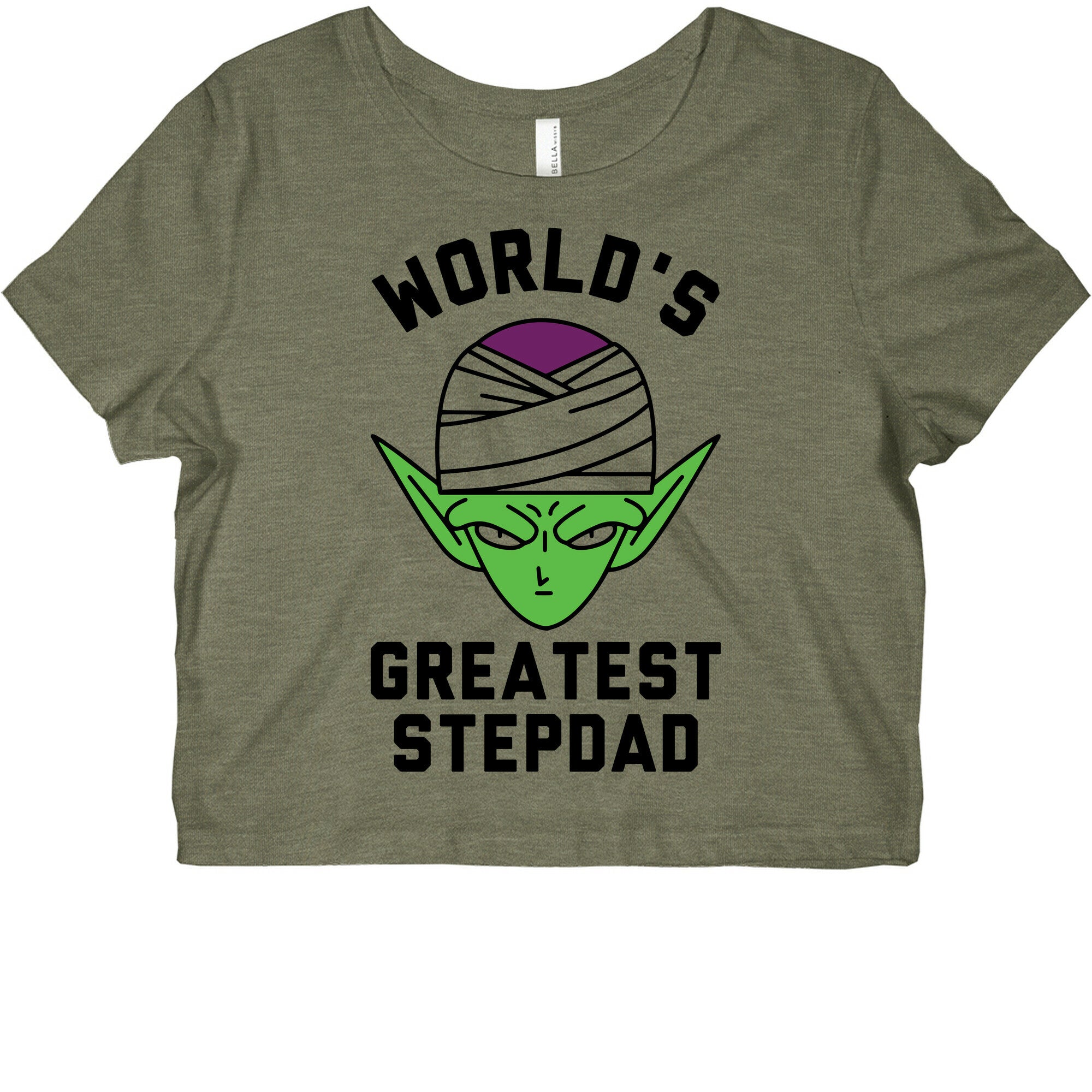 World's Greatest Stepdad Piccolo Parody Graphic Baby Tee