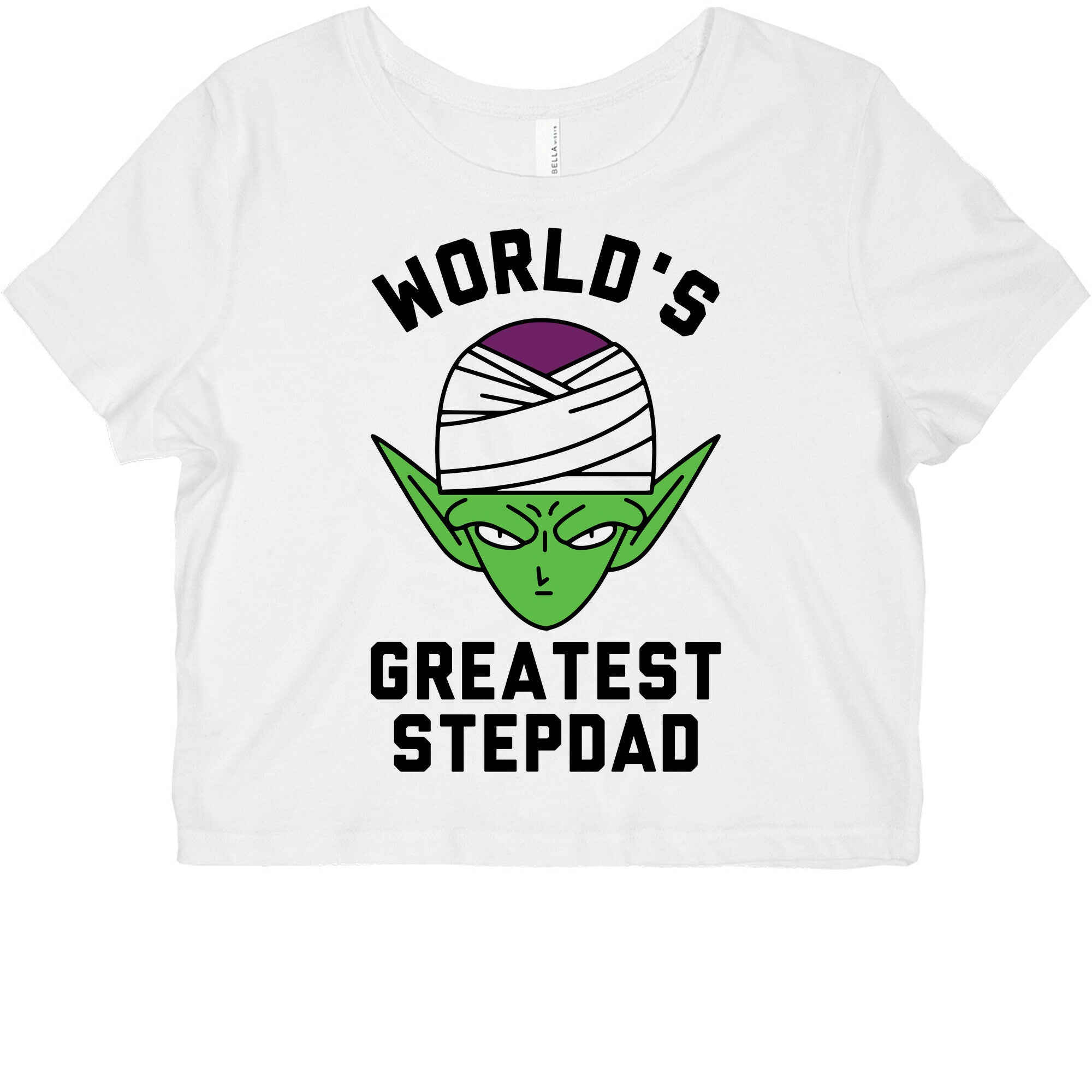 World's Greatest Stepdad Piccolo Parody Graphic Baby Tee