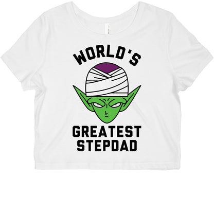 World's Greatest Stepdad Piccolo Parody Graphic Baby Tee