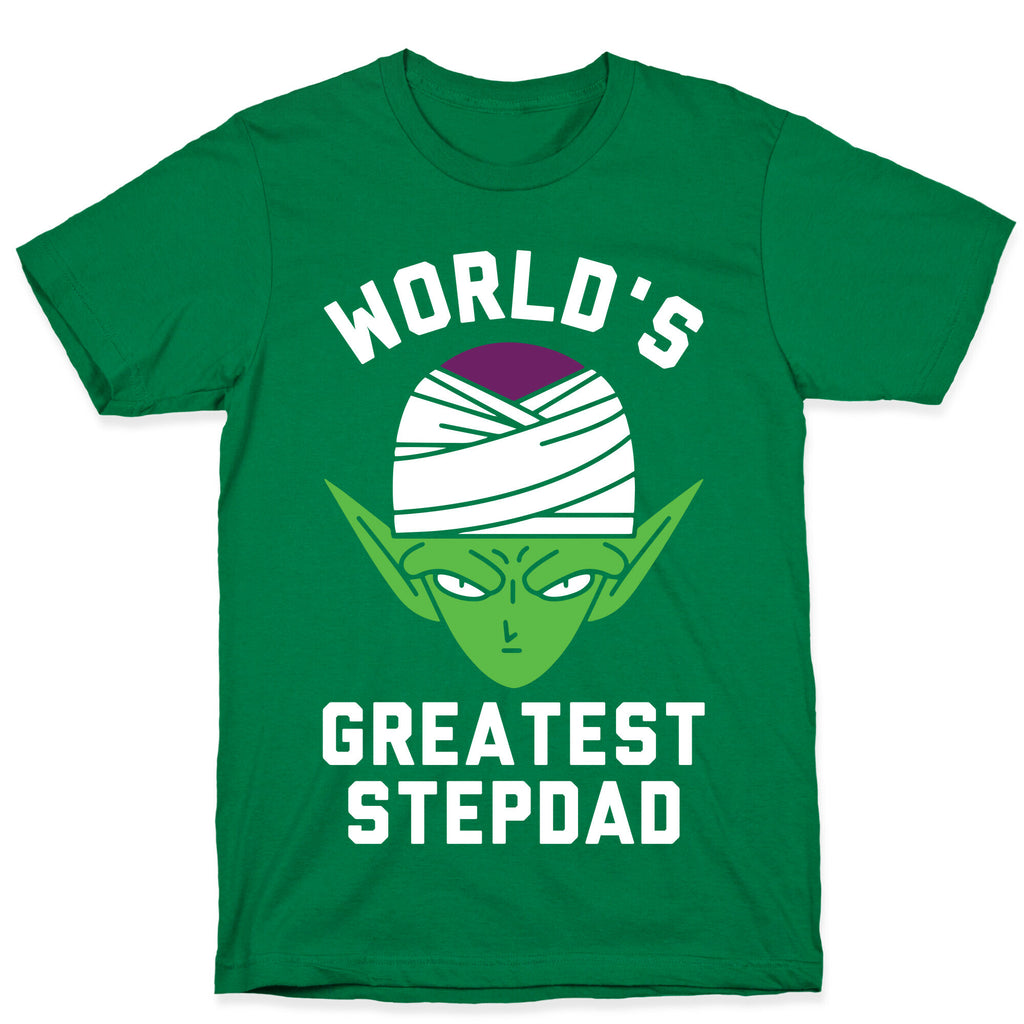 World's Greatest Stepdad Piccolo Parody T-Shirt