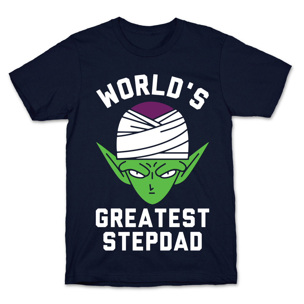World's Greatest Stepdad Piccolo Parody T-Shirt