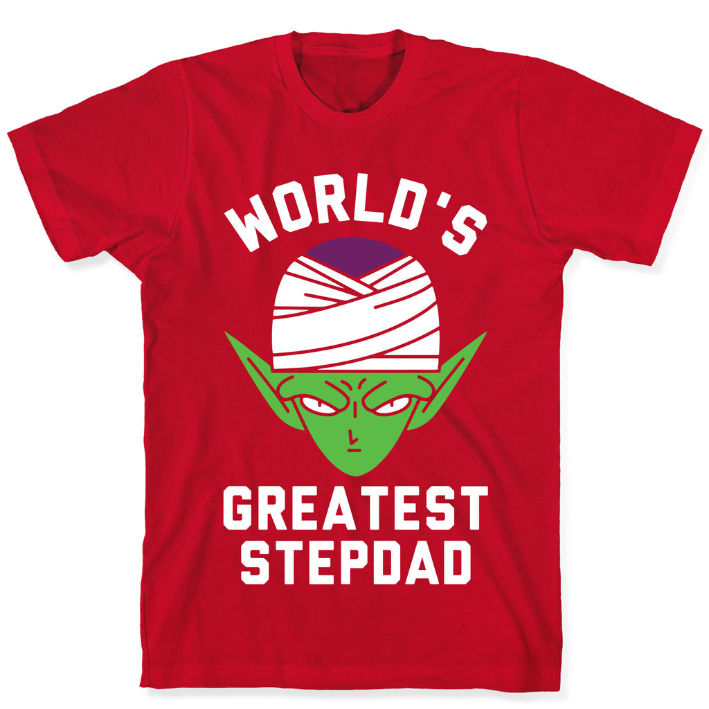 World's Greatest Stepdad Piccolo Parody T-Shirt
