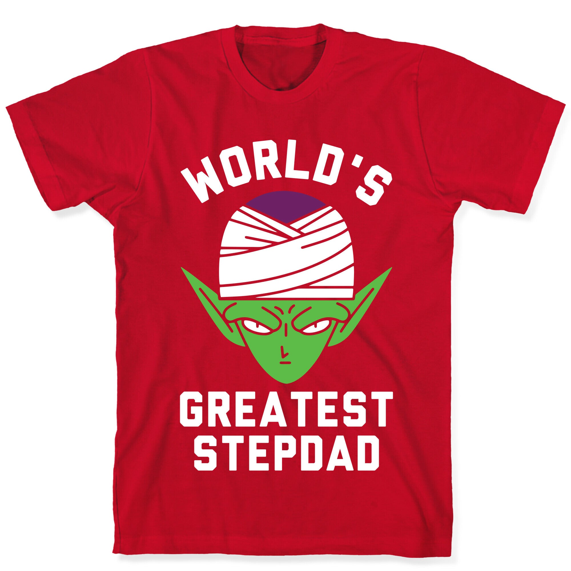 World's Greatest Stepdad Piccolo Parody T-Shirt