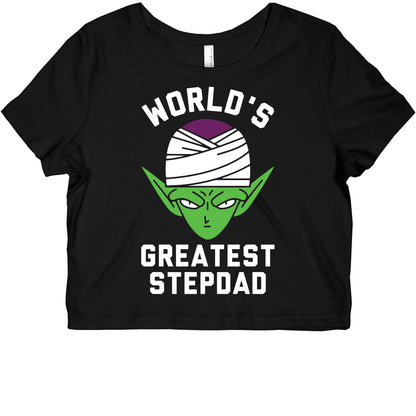 World's Greatest Stepdad Piccolo Parody Graphic Baby Tee