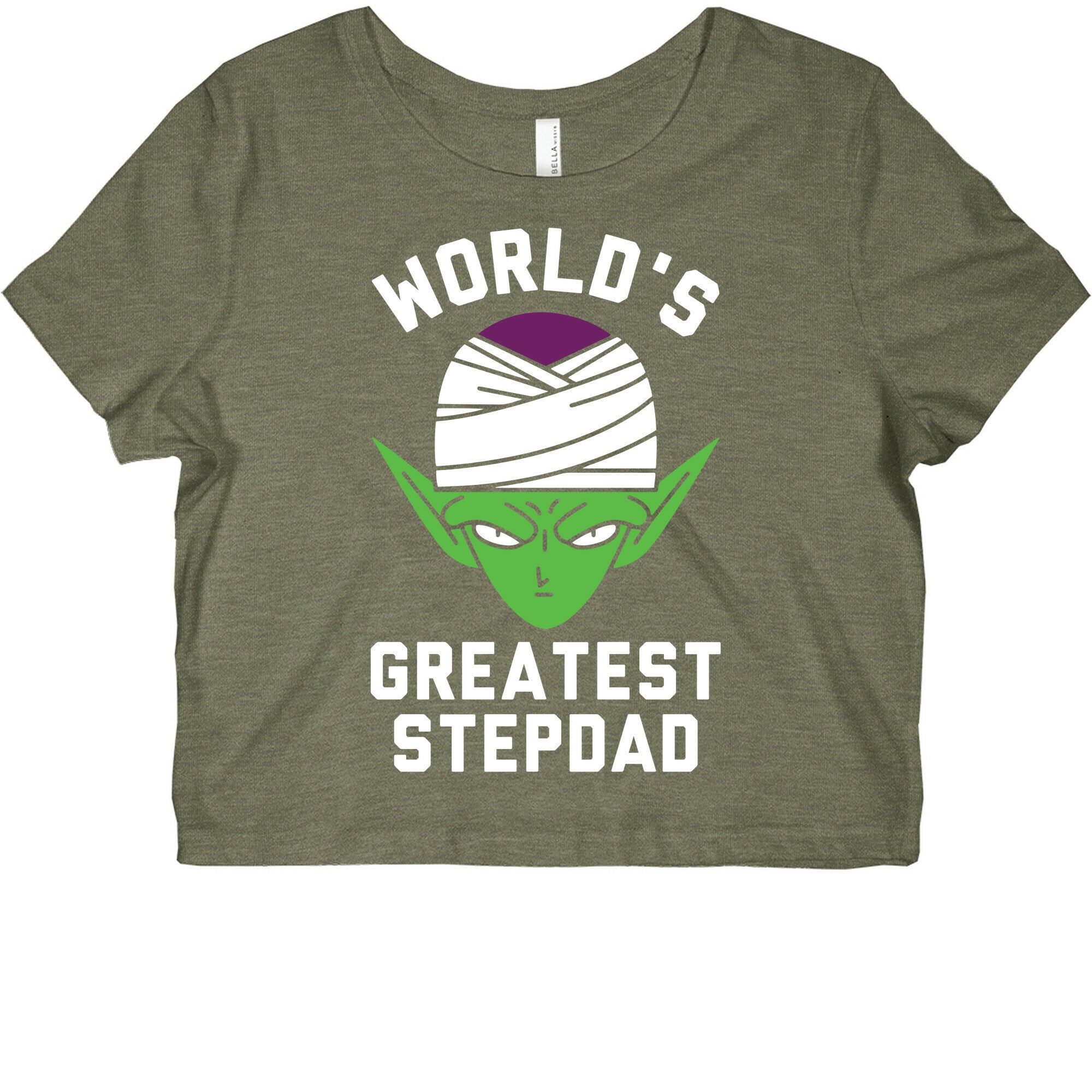 World's Greatest Stepdad Piccolo Parody Graphic Baby Tee