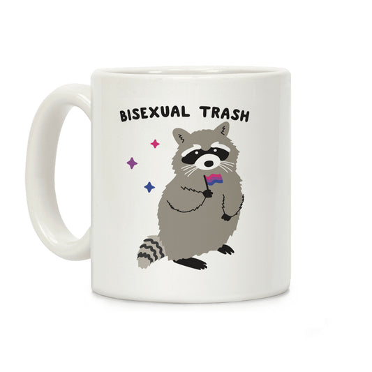 Bisexual Trash Raccoon Coffee Mug