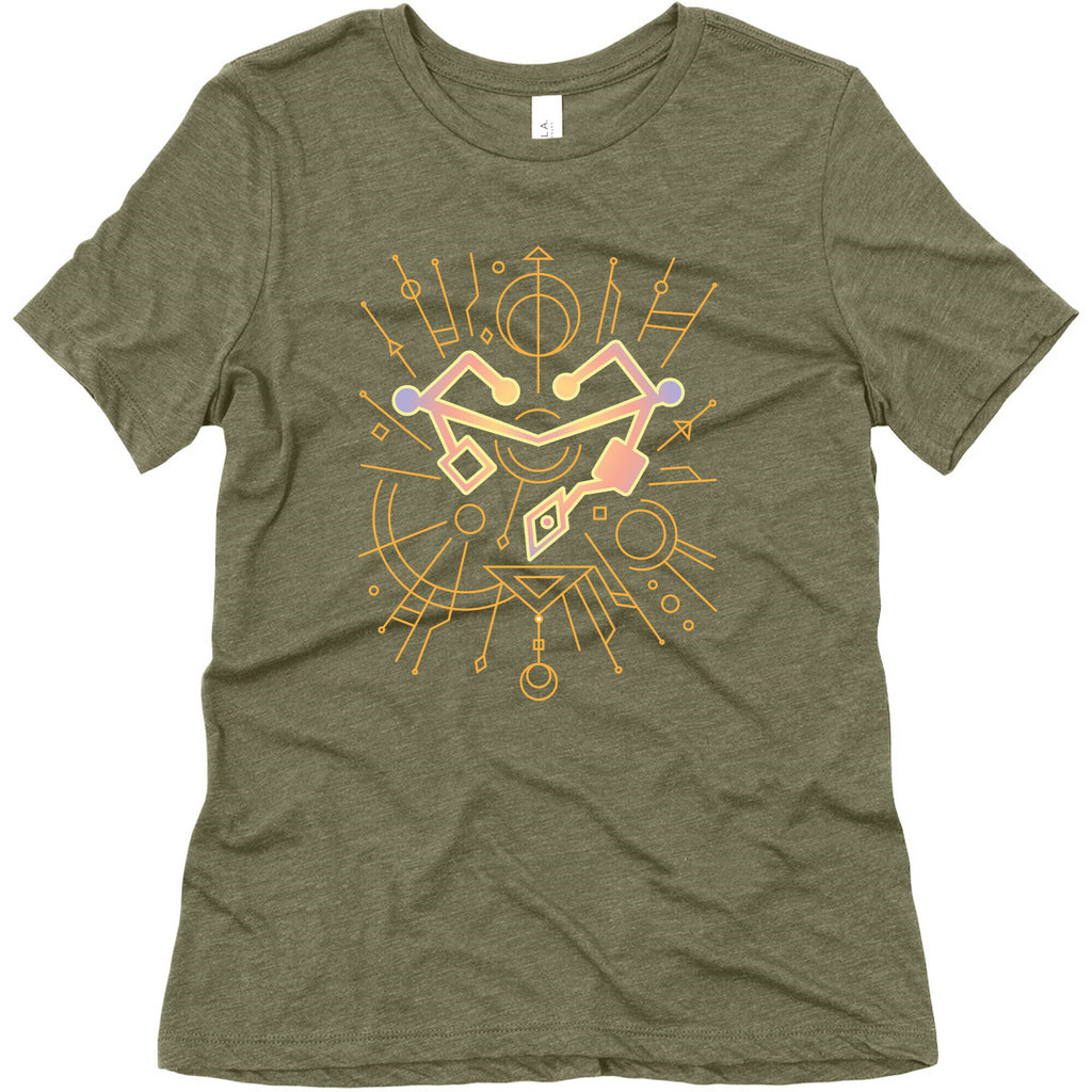 Heart of Etheria Fail Safe Emblem  Women's Triblend Tee