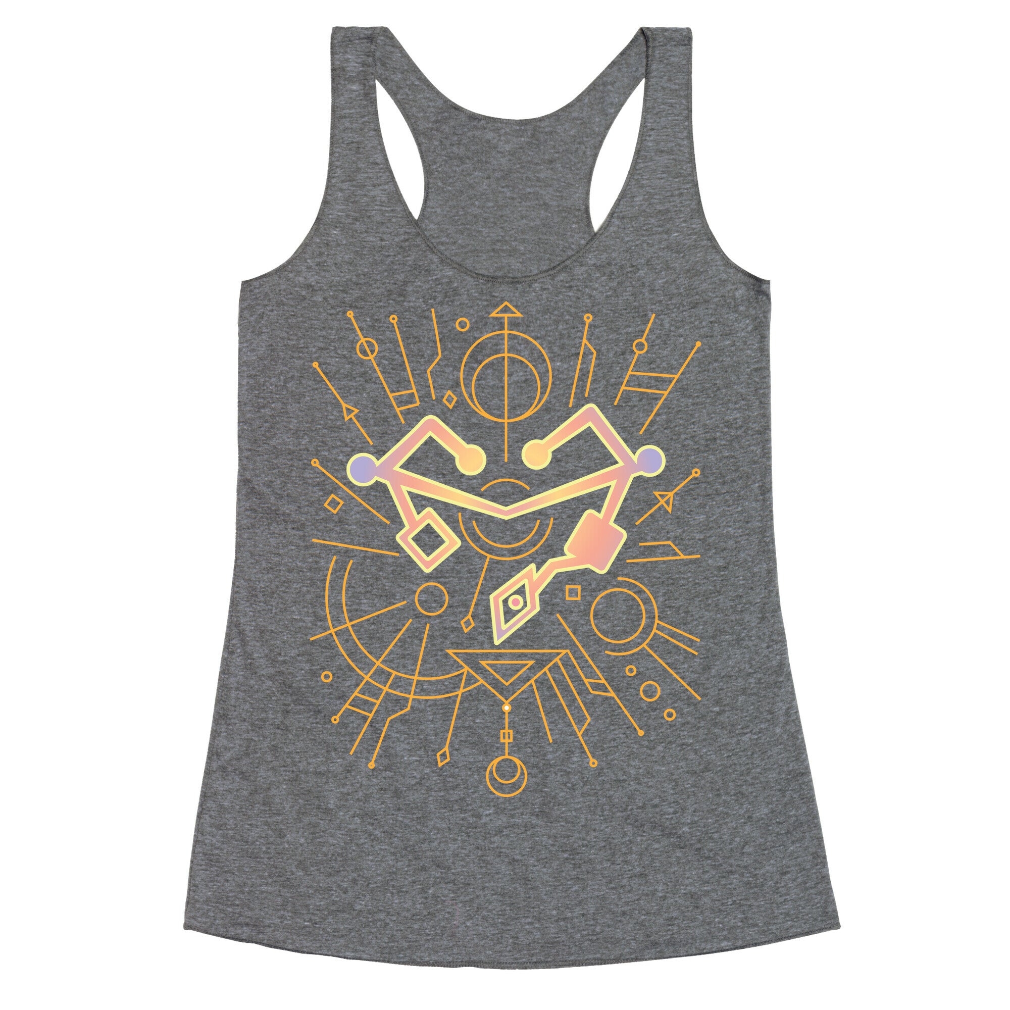 Heart of Etheria Fail Safe Emblem  Racerback Tank